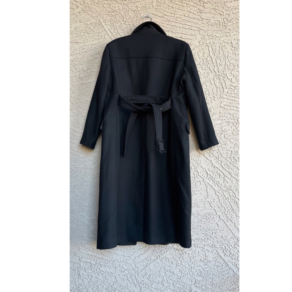 Zara Black Trench Coat - Picture 9 of 11